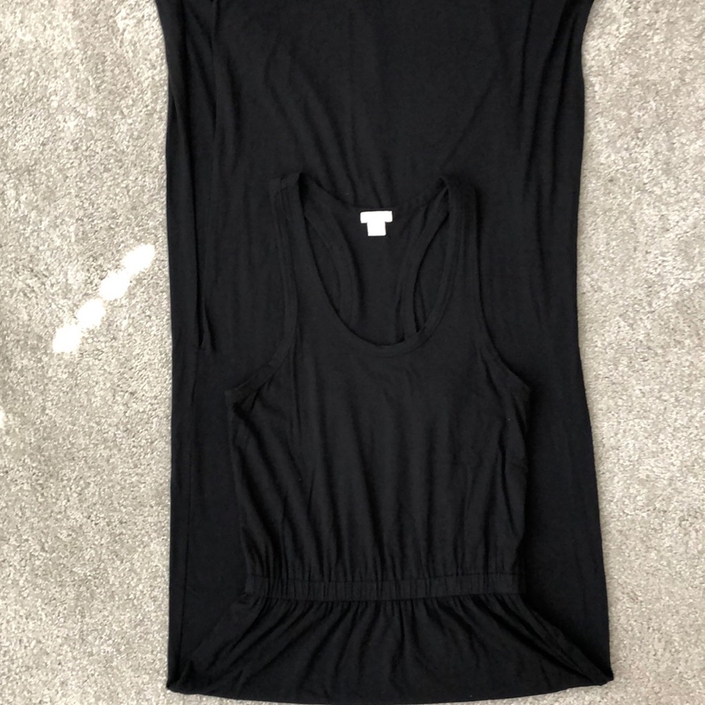 J. Crew Black Maxi Dress